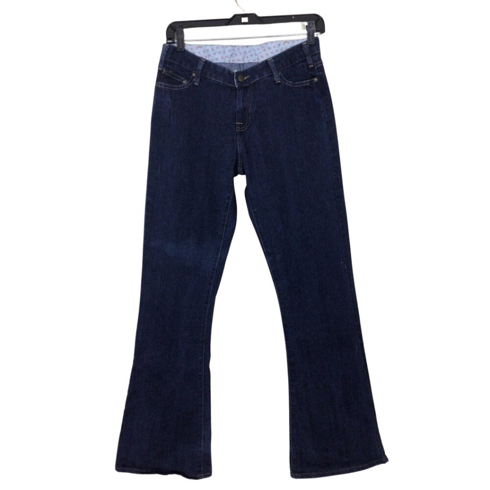 G Unit Jeans Junior’s 9 Blue Flare Flared Leg Dark Wash Denim Stretch